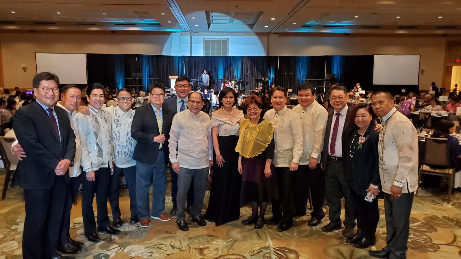 At the Philippine Independence Day Gala