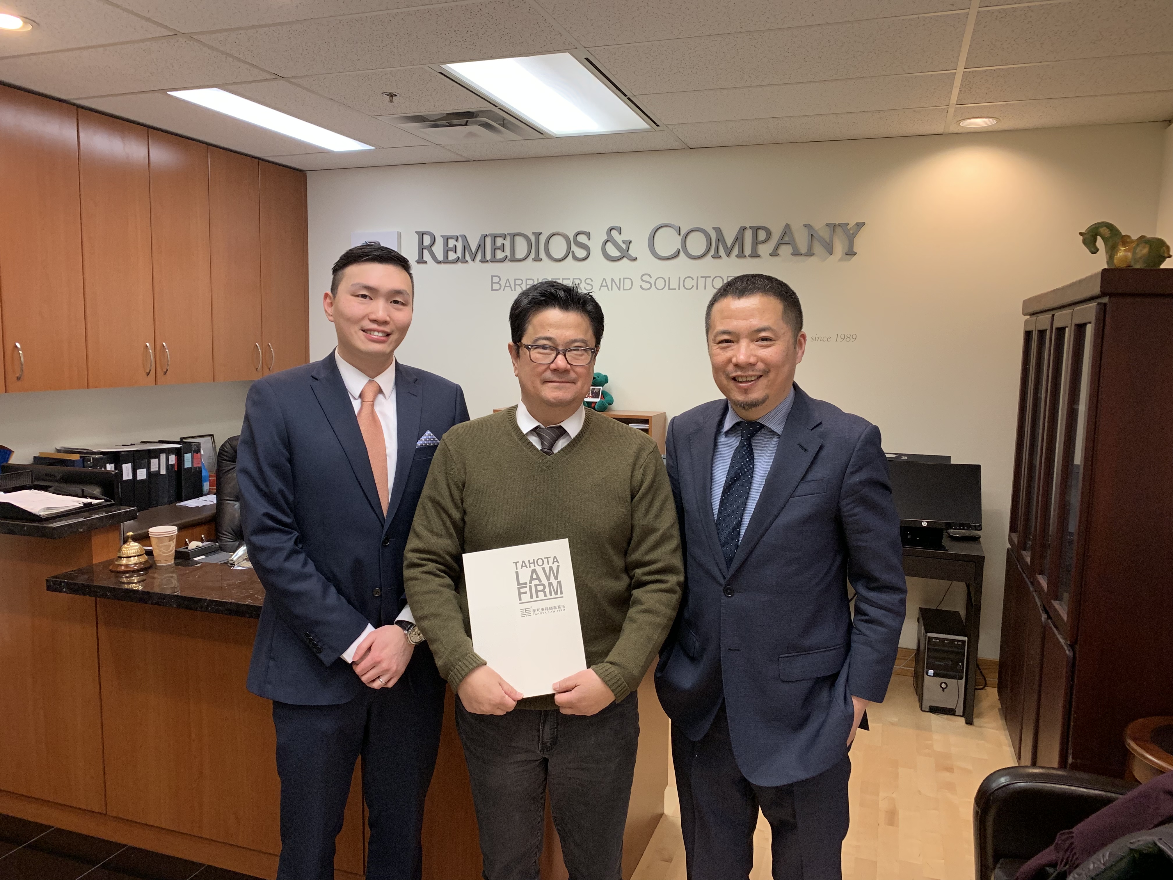 Strategic Association with a Chinese Law Firm