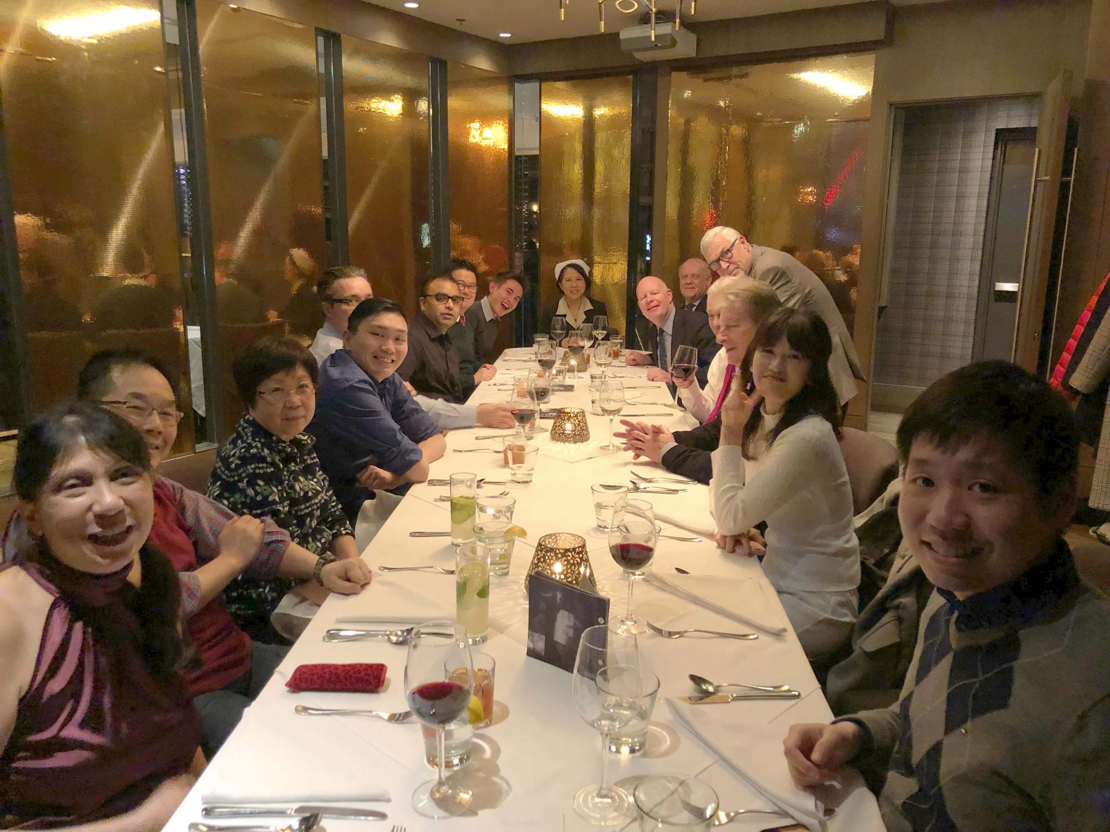 2018 Christmas Dinner at GLOWBAL
