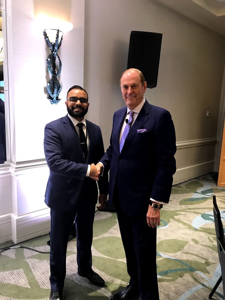 Sasha Ramnarine meets Jim Treliving, Chairman and Founder of Boston Pizza Restaurants