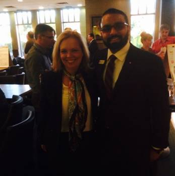 Sasha Ramnarine attends the Regional Small Business Consultation on January 14, 2016